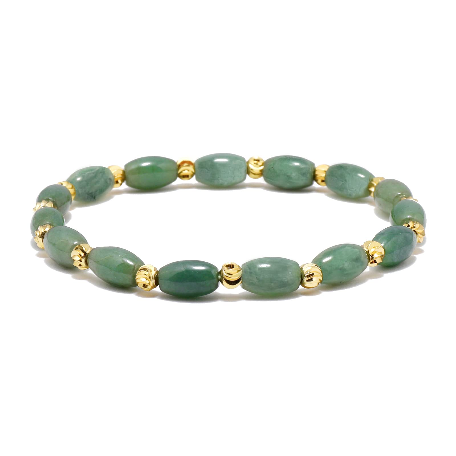 Amazon.com: LUMILLION Jade Bracelet for Women, Emerald Green